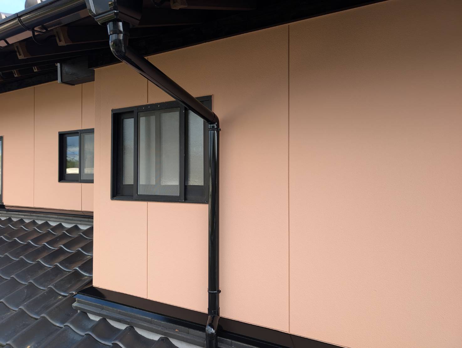 付帯部塗装完了